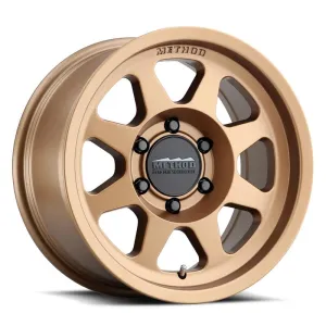 Method MR701 17x9 -12mm Offset 6x5.5 106.25mm CB Method Bronze Wheel