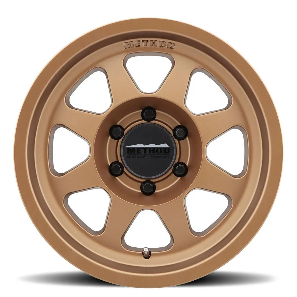 Method MR701 17x9 -12mm Offset 6x5.5 106.25mm CB Method Bronze Wheel