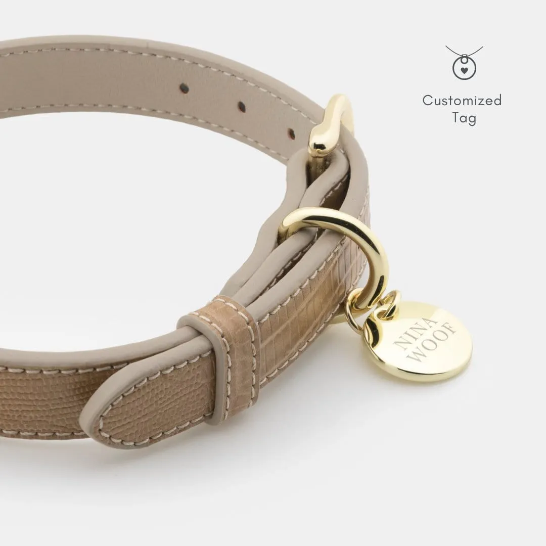 Milan Vegan Leather Dog Collar | Multiple Colours