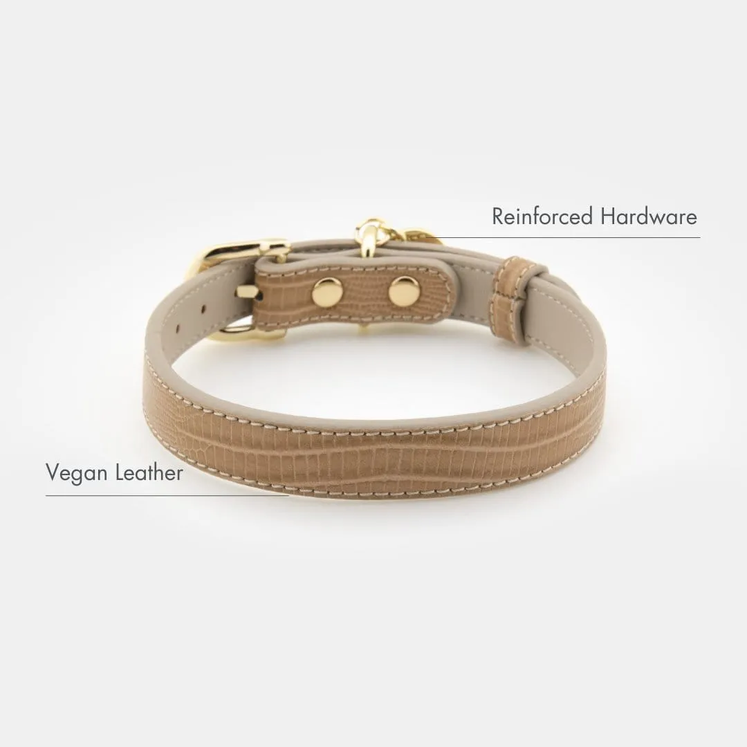 Milan Vegan Leather Dog Collar | Multiple Colours