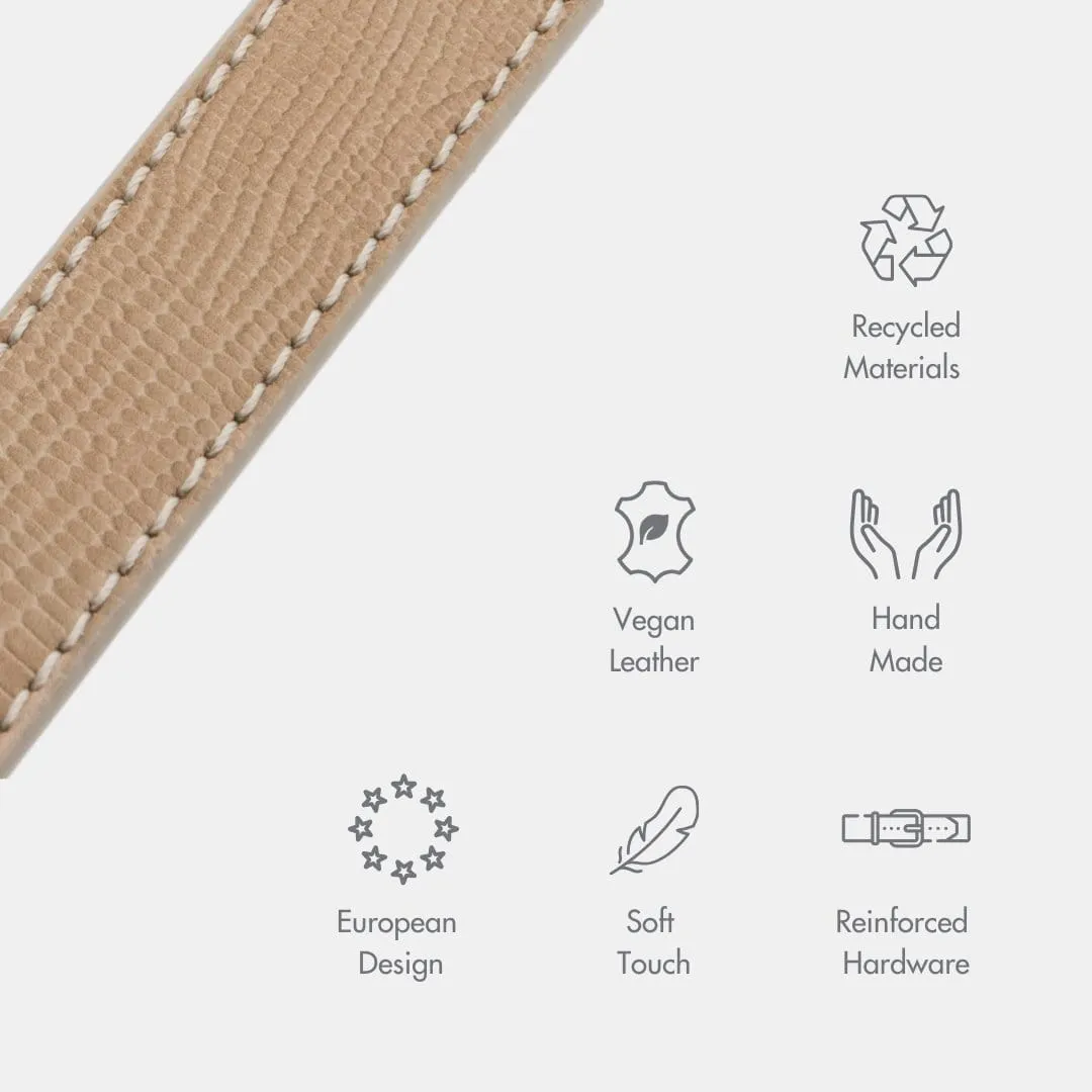 Milan Vegan Leather Dog Collar | Multiple Colours