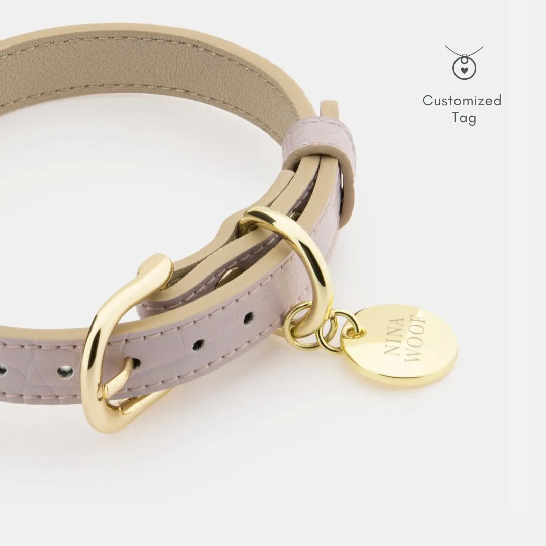 Milan Vegan Leather Dog Collar | Multiple Colours