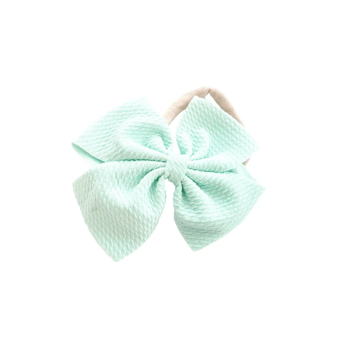 Mint Green Pinwheel Headband