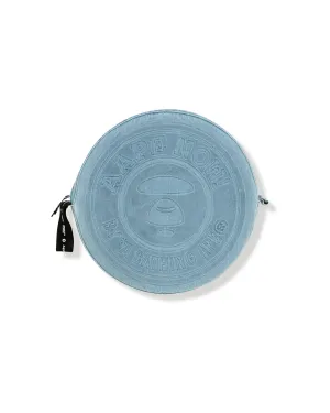 Moonface logo cushion