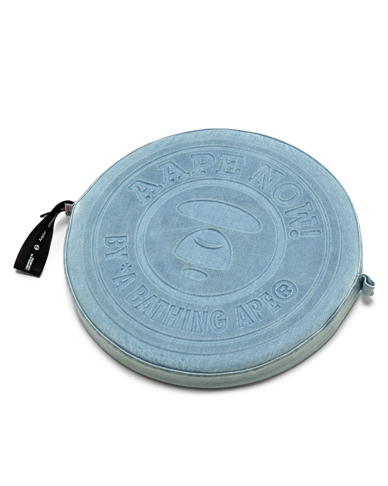 Moonface logo cushion