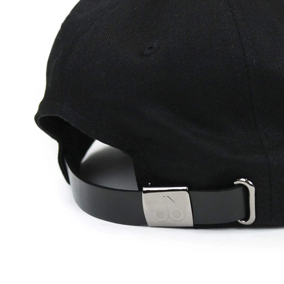 Moose Knuckles - Space Age Metal Logo Cap in Black