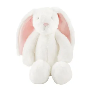 Mud Pie Pink Faux Fur Plush Bunny