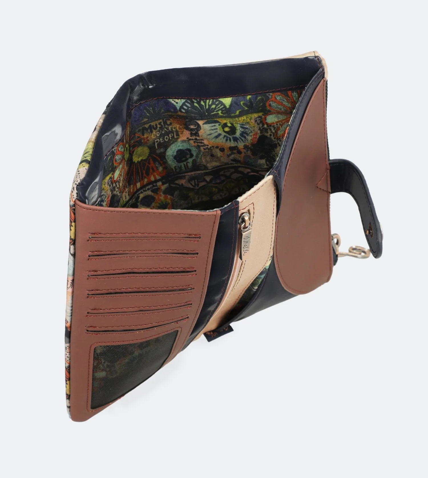 Nature Edition Wallet with a zip