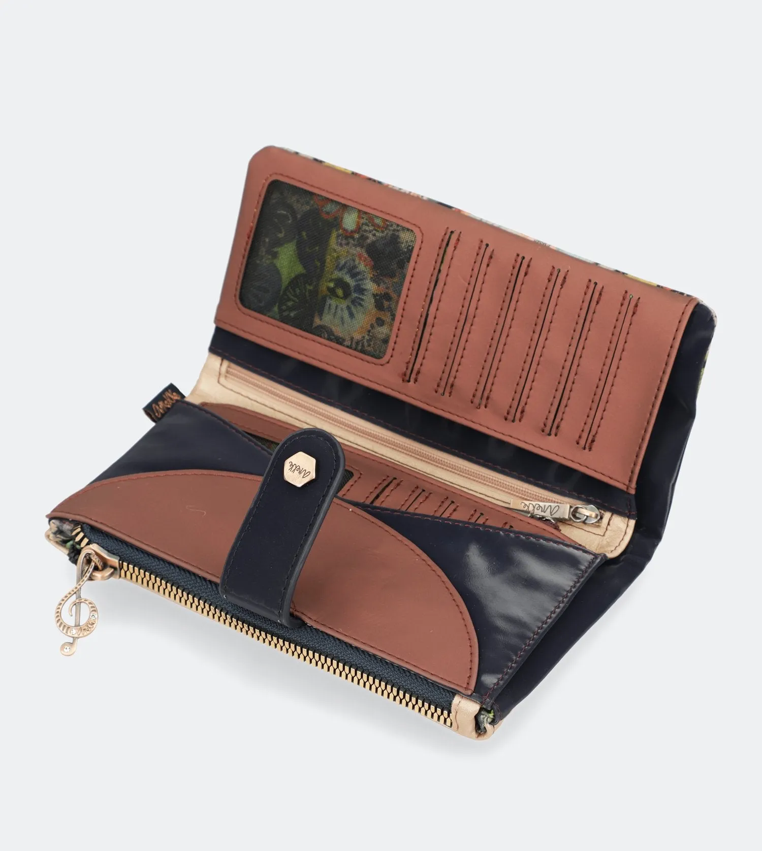 Nature Edition Wallet with a zip