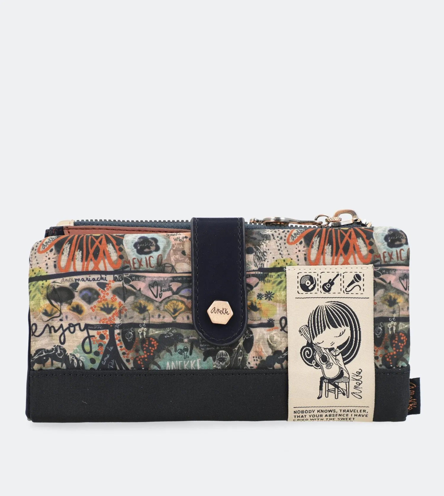Nature Edition Wallet with a zip