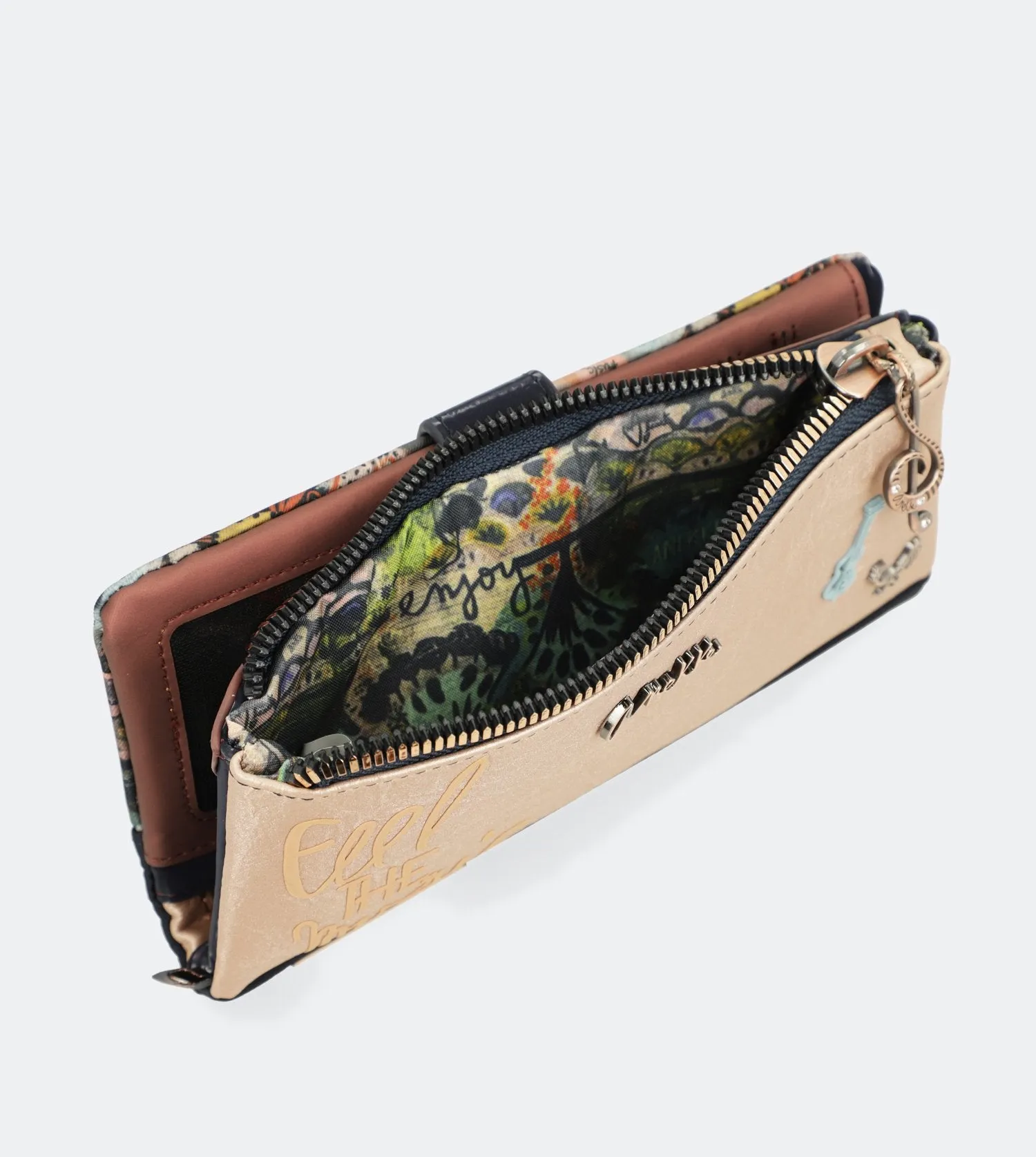 Nature Edition Wallet with a zip