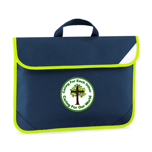 Navy Book Bag with Ashwicken Printed Logo
