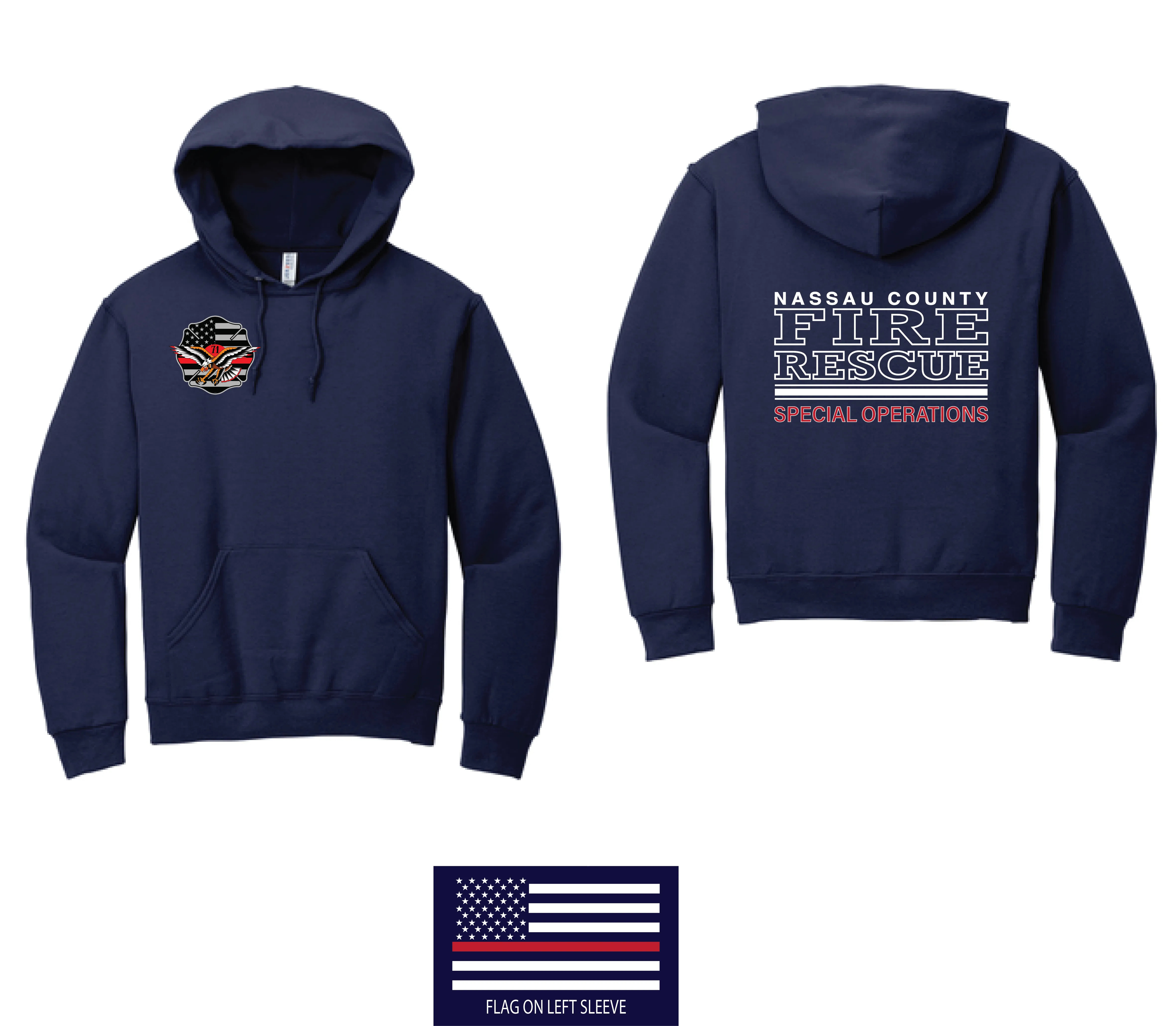 NCFR Station 71 Pullover Hoodie