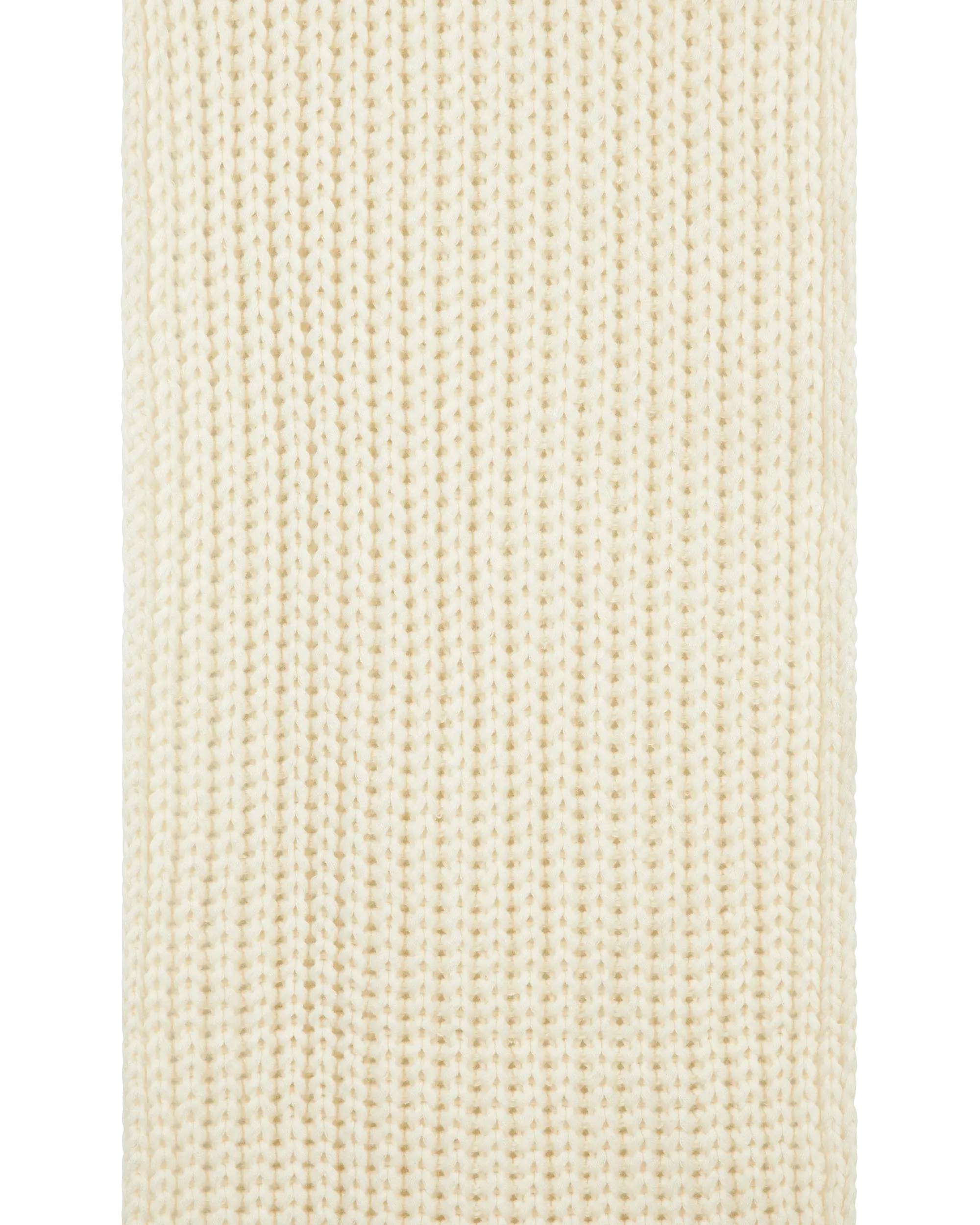 Nell Rib Knit Rectangular Scarf