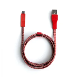 Neve 1M Micro USB Cable, Red