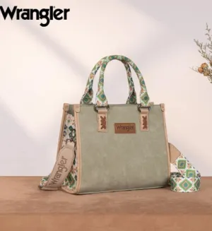 NEW DROP Wrangler Aztec Print Tote/Crossbody