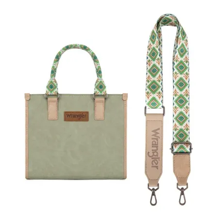 NEW DROP Wrangler Aztec Print Tote/Crossbody