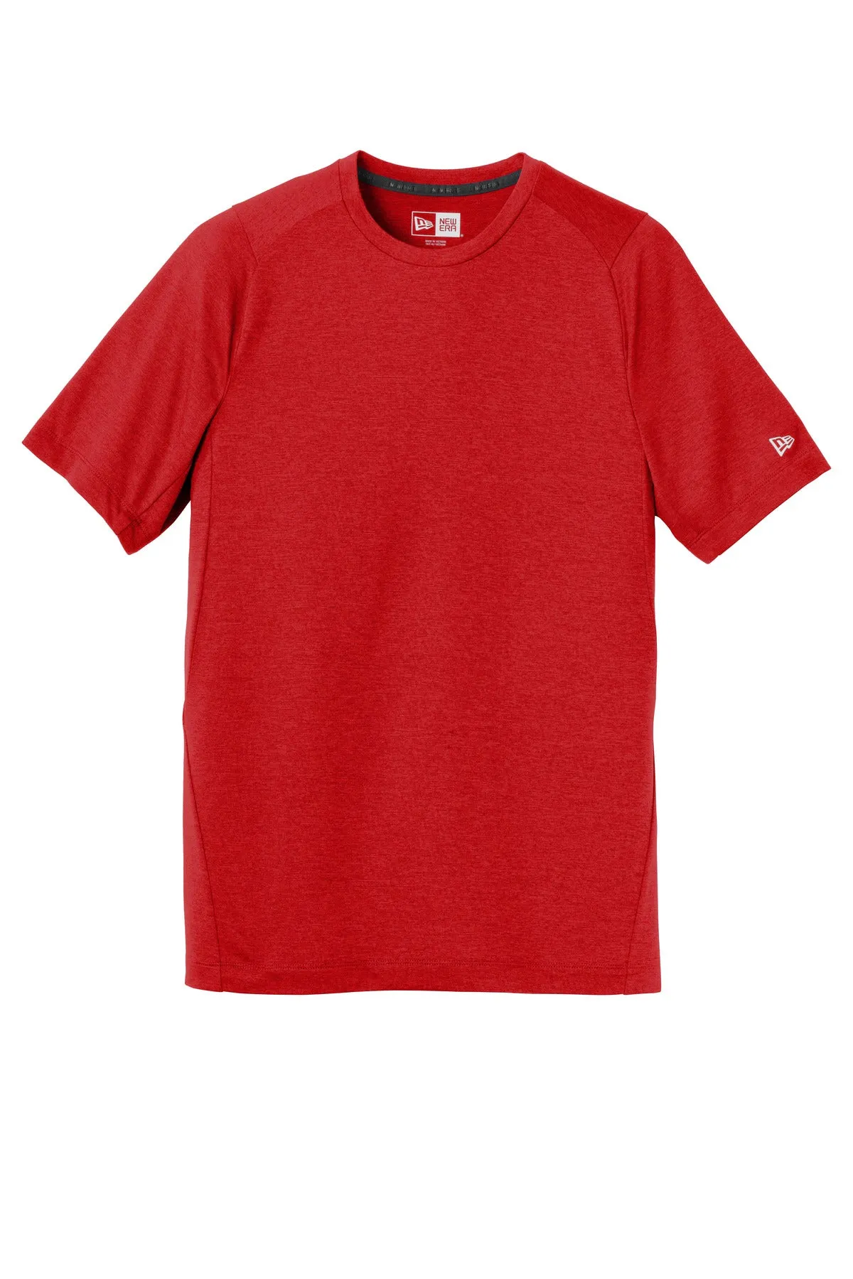 New Era  Series Performance Crew Tee. NEA200 Scarlet