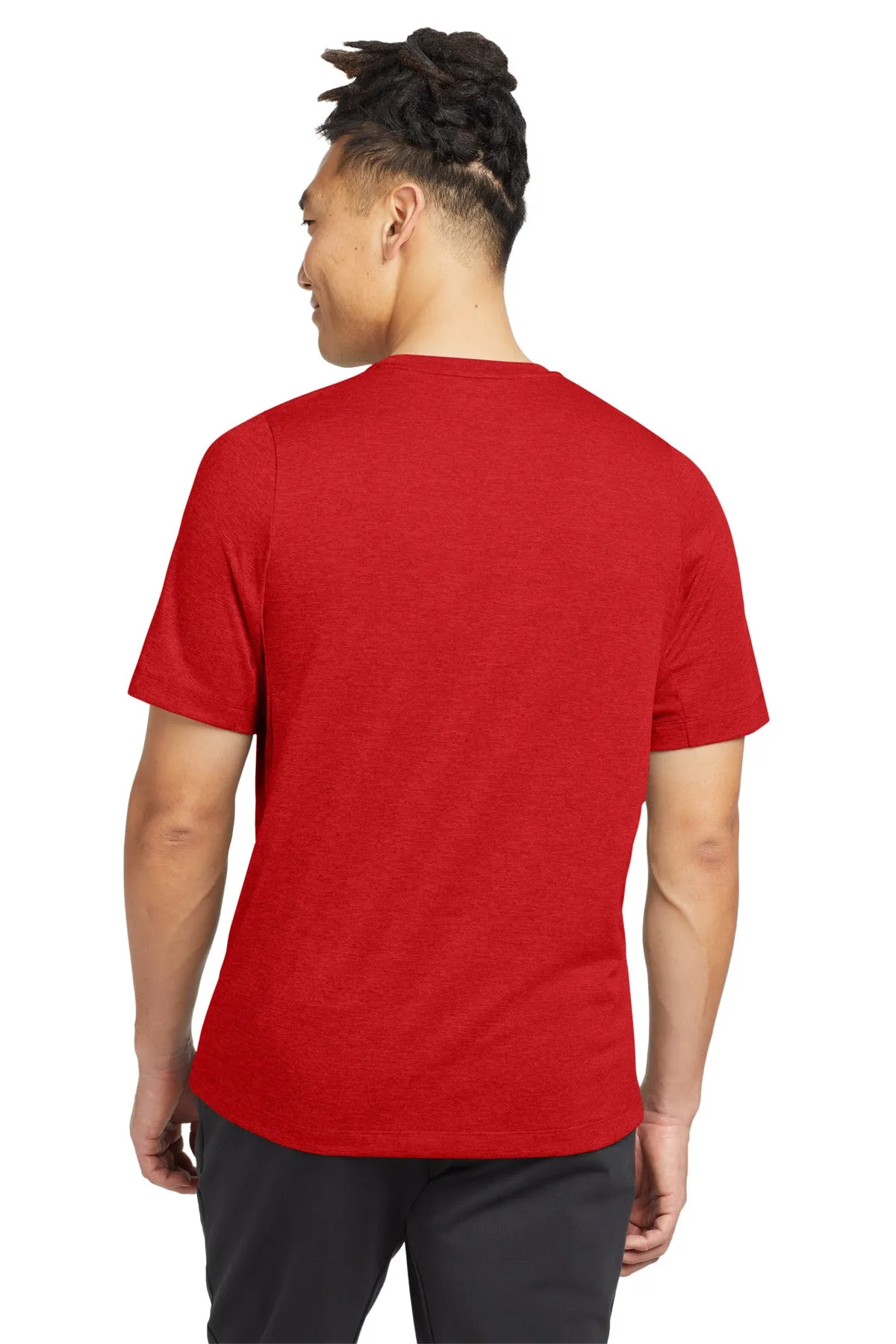 New Era  Series Performance Crew Tee. NEA200 Scarlet