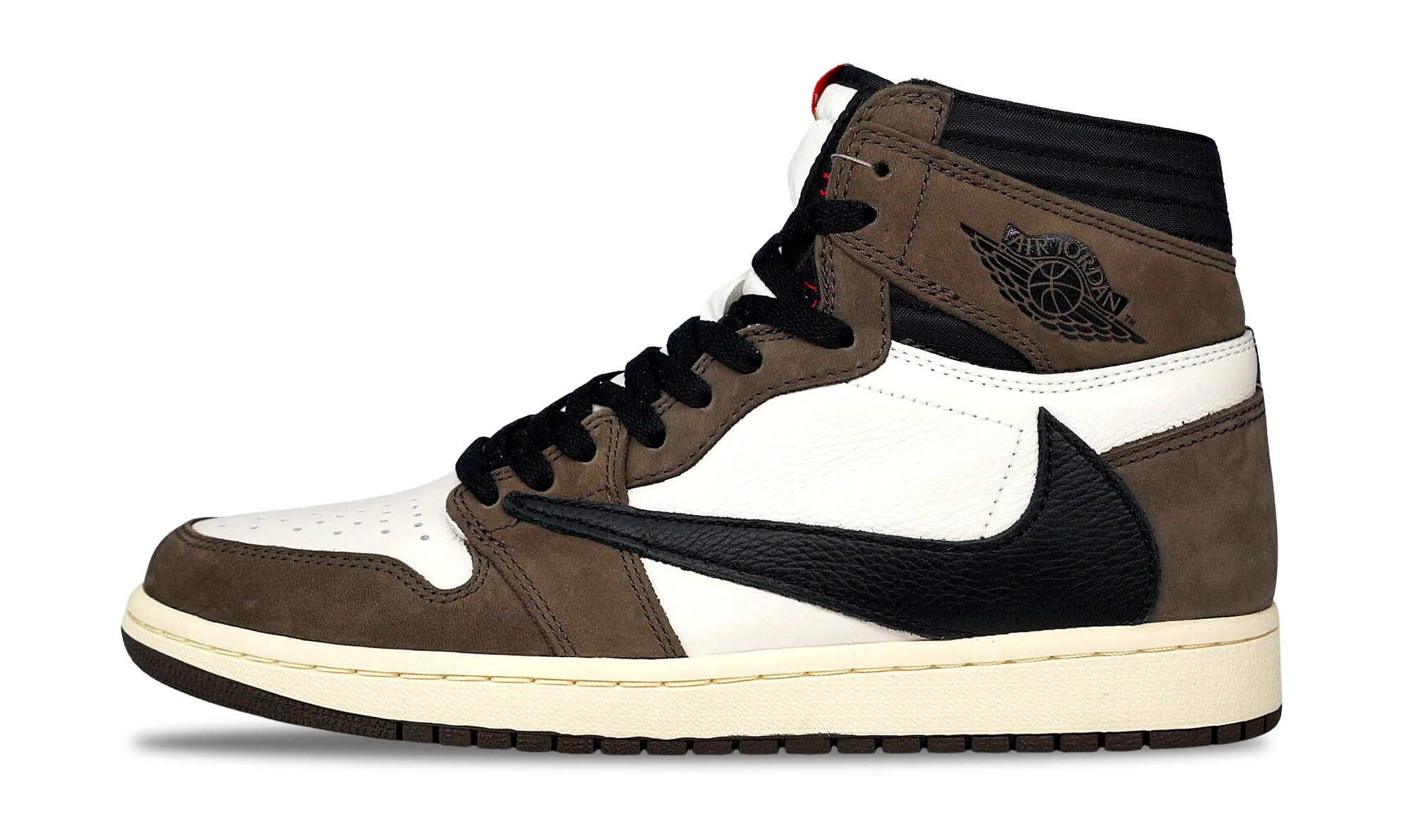 Nike Jordan 1 Retro High x Travis Scott Sail Mocha (CD4487-100) Mens Size 10.5