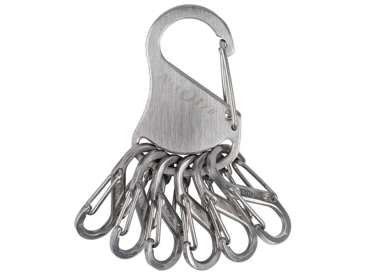Nite ize - Keyrack black S Biner (Stainless) - FBH