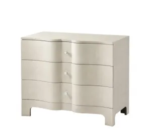 Nolan Serpentine Chest of Three Drawers