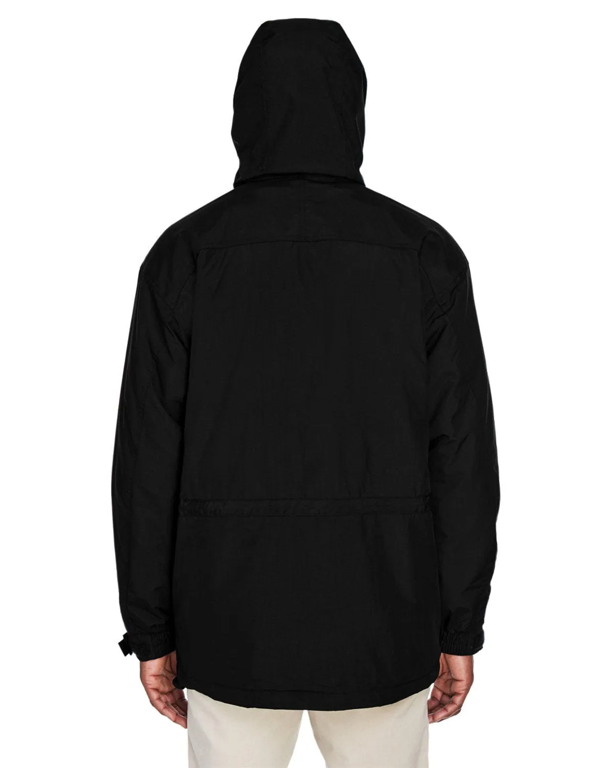 North End Mens 3-In-1 Techno Series Parka With Dobby Trim