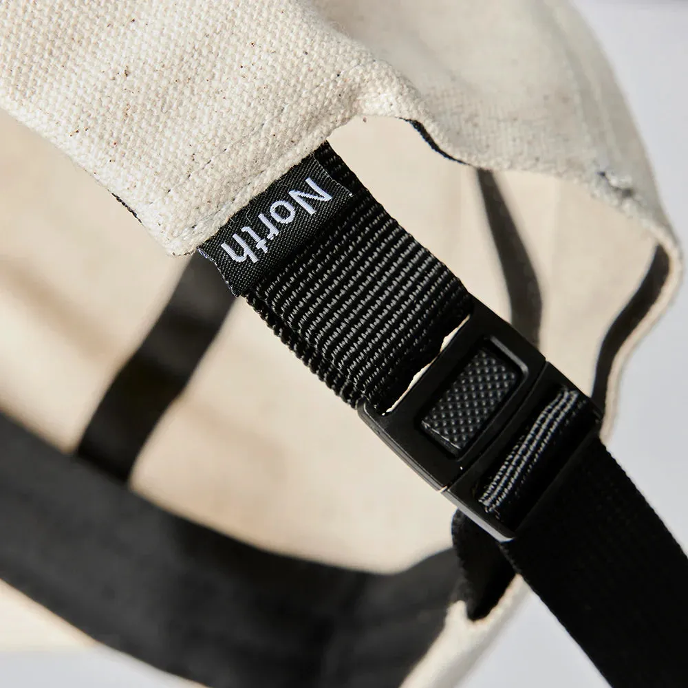 North Skate Mag N Logo Canvas Cap - Oatmeal