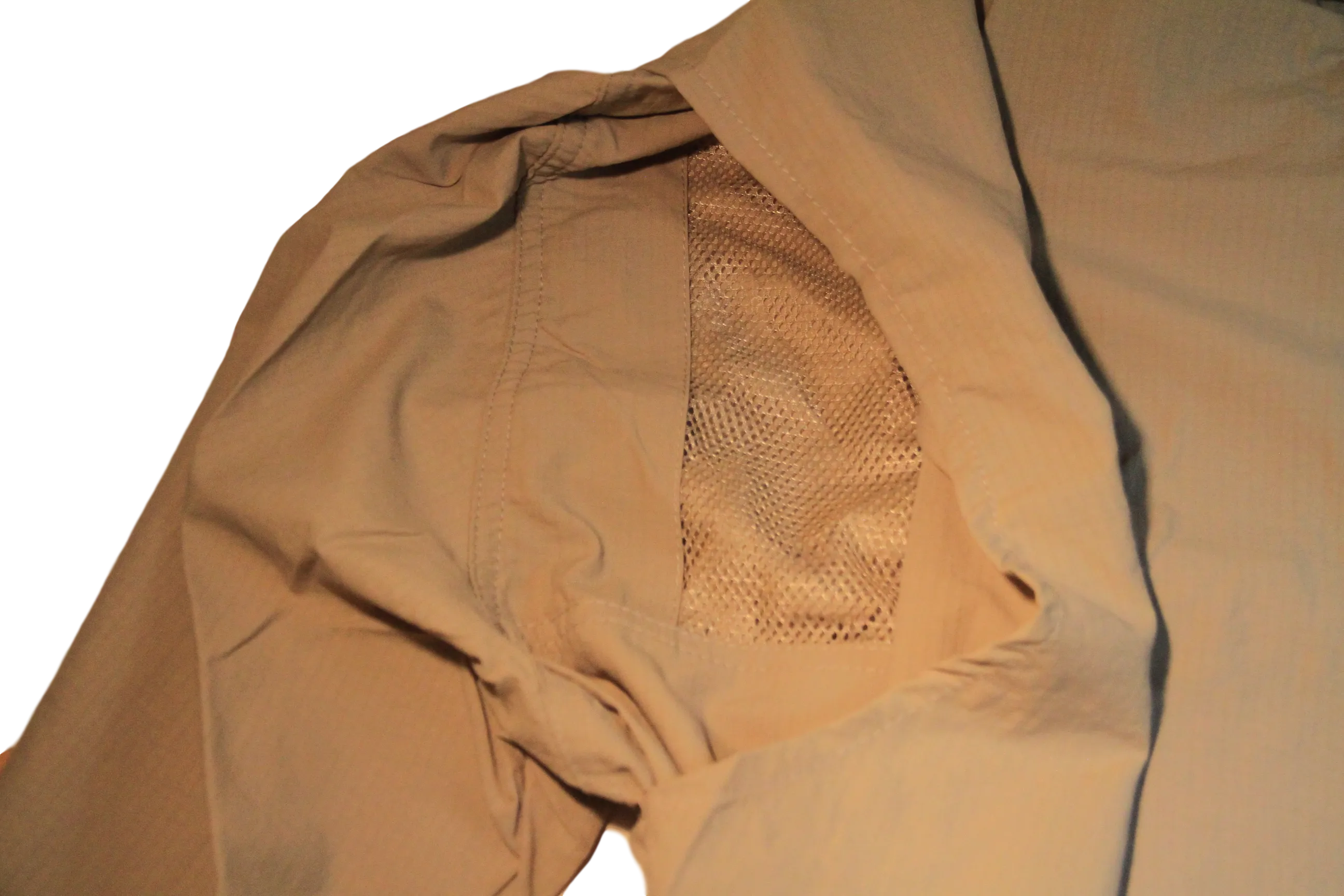 Nylon Vented SHORT Sleeve Fishing Shirt. Great for Hot humid conditions Made in South Africa