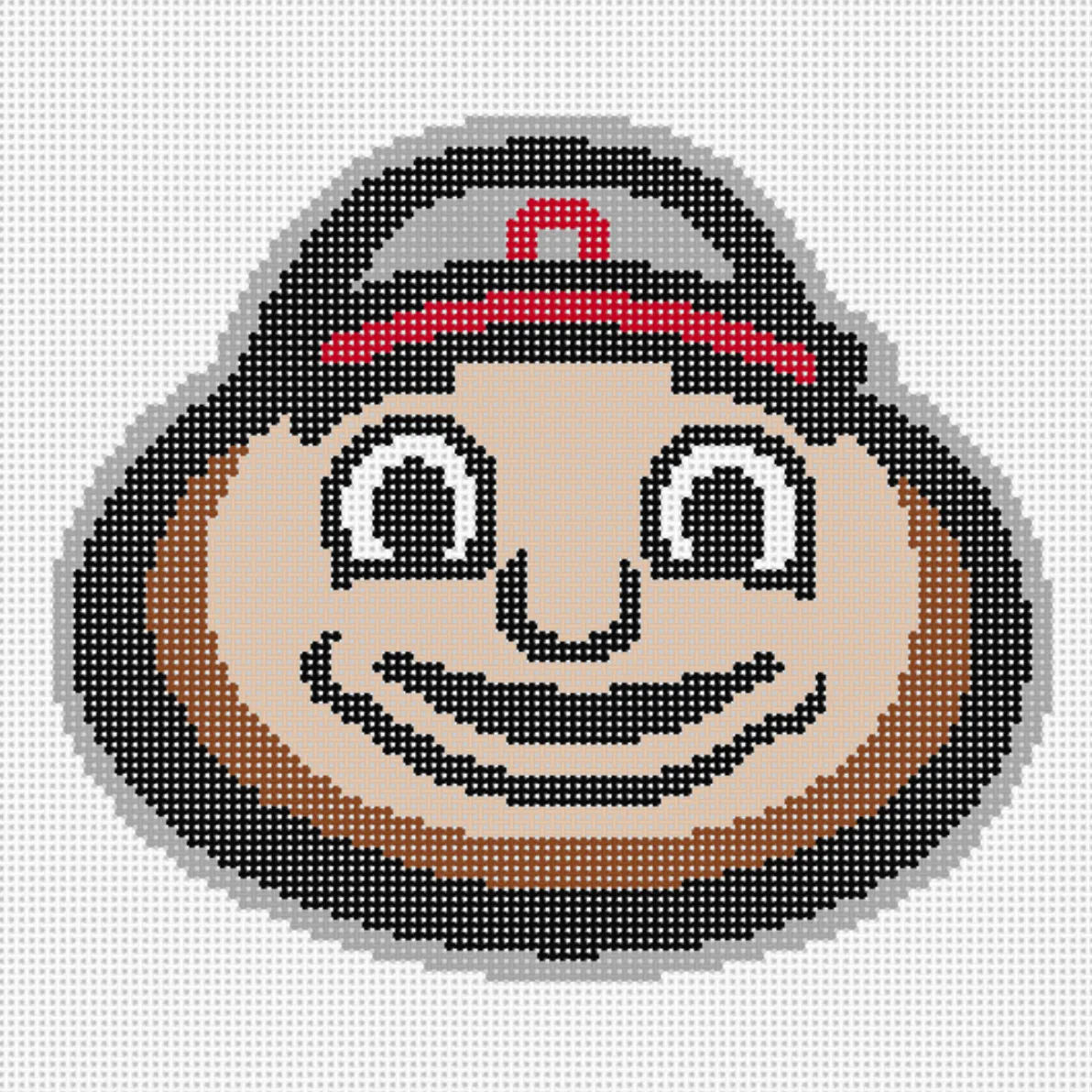 Ohio State Logo 6 by 6