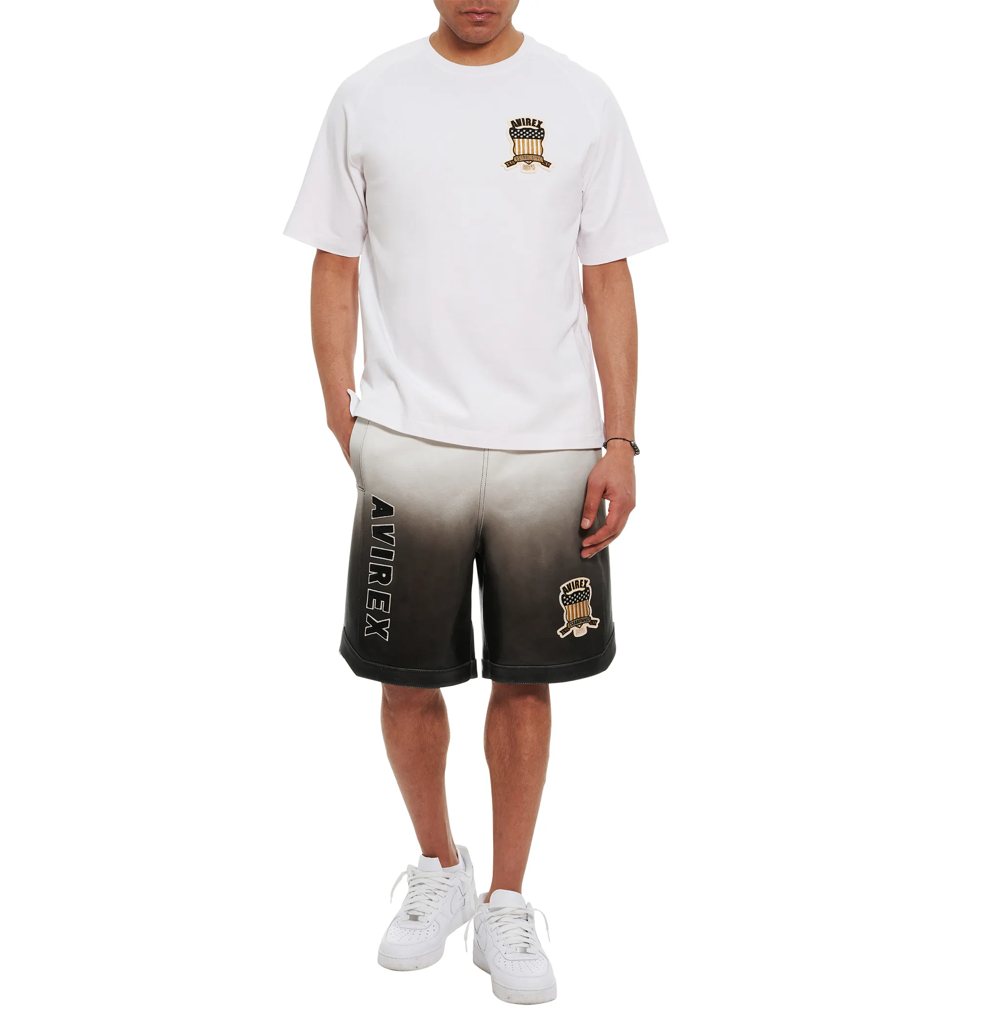 OMBRE ICON LEATHER SHORT