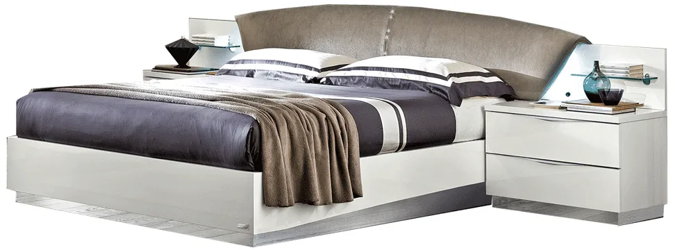 Onda DROP Bed WHITE SET