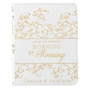 One Minute Devotions Morning by Morning Faux Leather