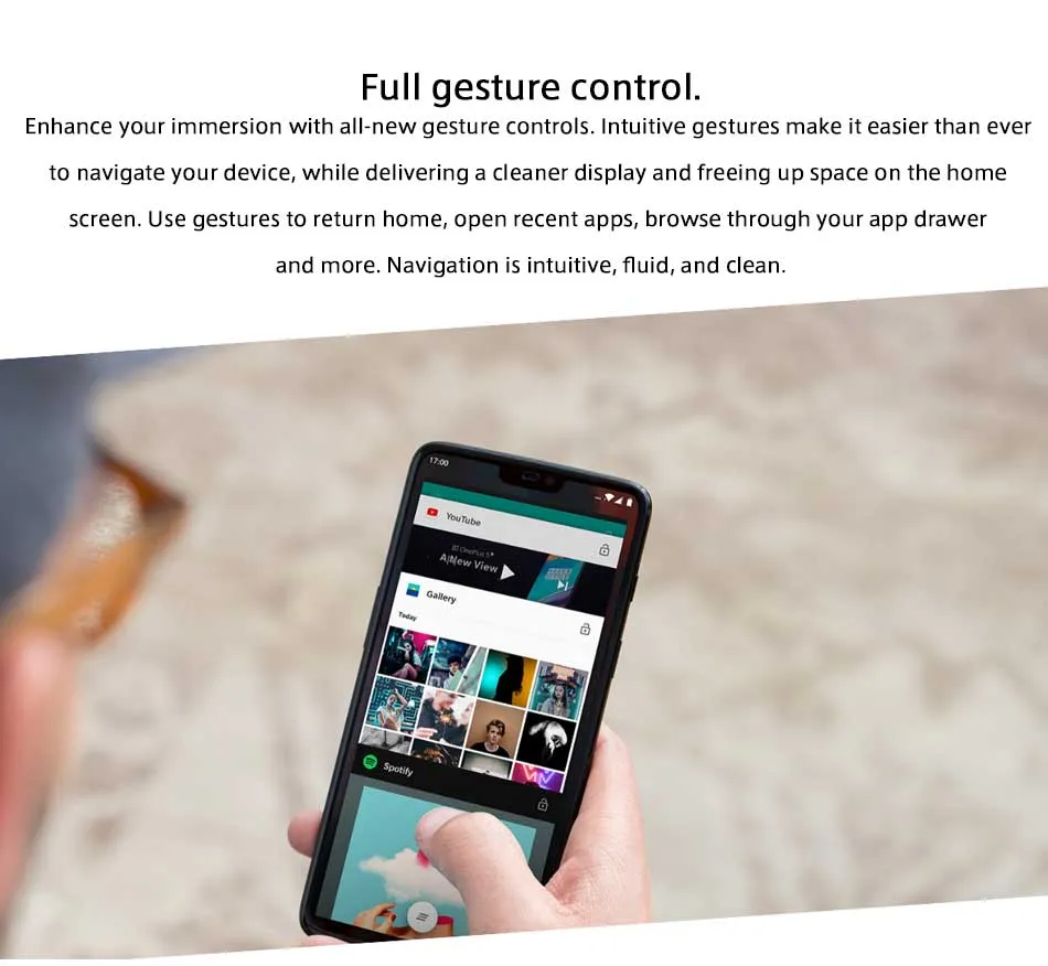 Oneplus 6 4G LTE Smartphone - 8GB RAM 256GB ROM, 6.28 Inch, Snapdragon 845 Octa Core, Android 8.1 NFC - Mercury Black, EU PLUG
