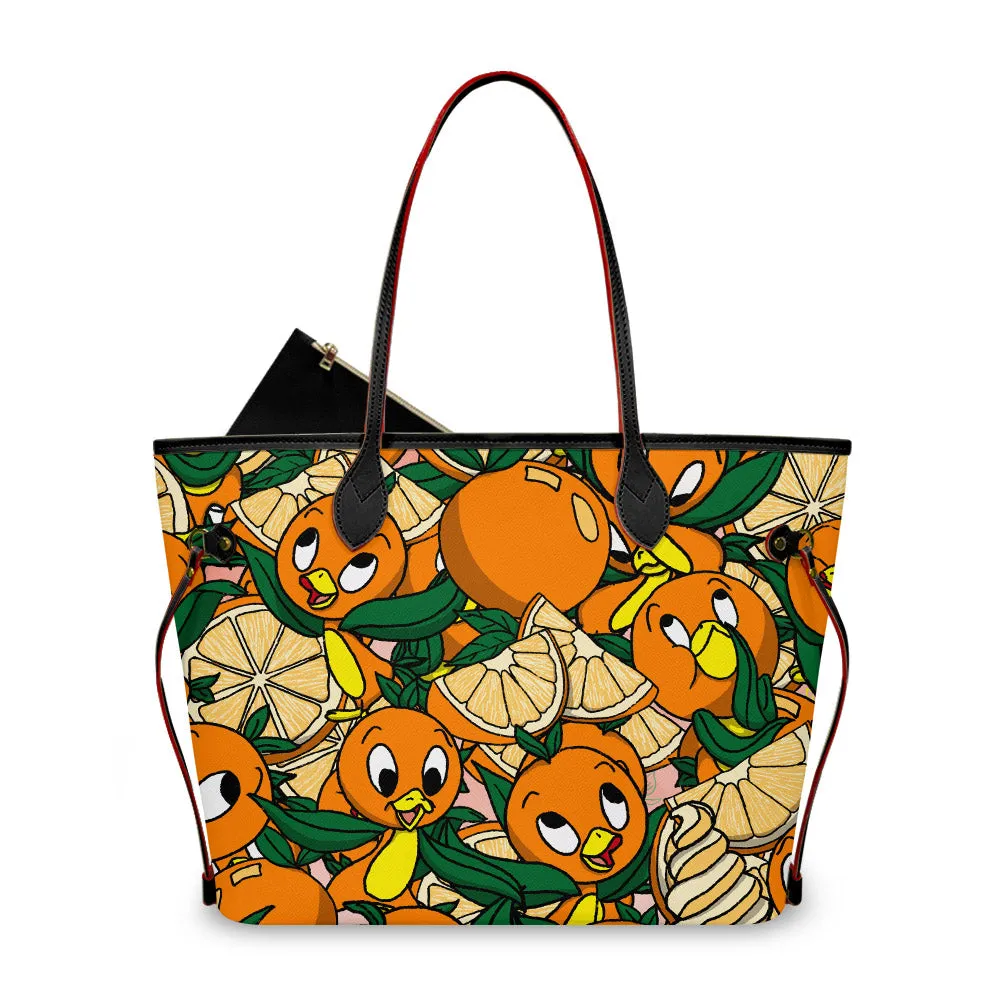 Orange Bird Neverfull Purse - Preorder - Closing 6/10 - ETA  mid July