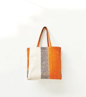 Orange Block Tote