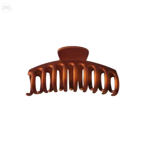 Orange Matte Hair Claw Clip