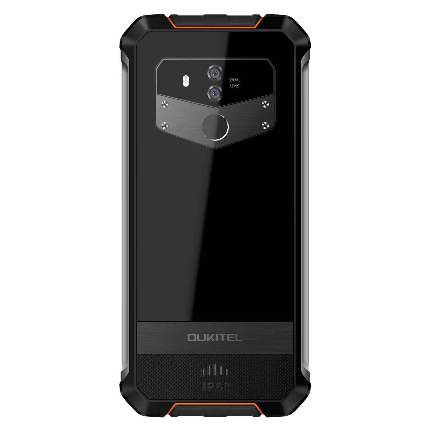 Orange Original OUKITEL WP1 4G Mobile Phone Android 8.1 4GB RAM 64GB ROM Octa Core IP68 Waterproof 5.5"" FHD Wireless Charging
