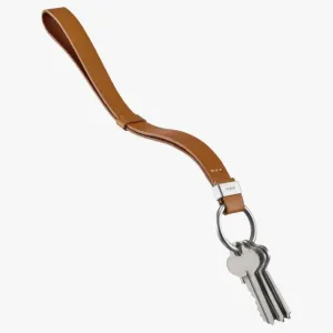 ORBITKEY  Strap - Tan/White Stitching