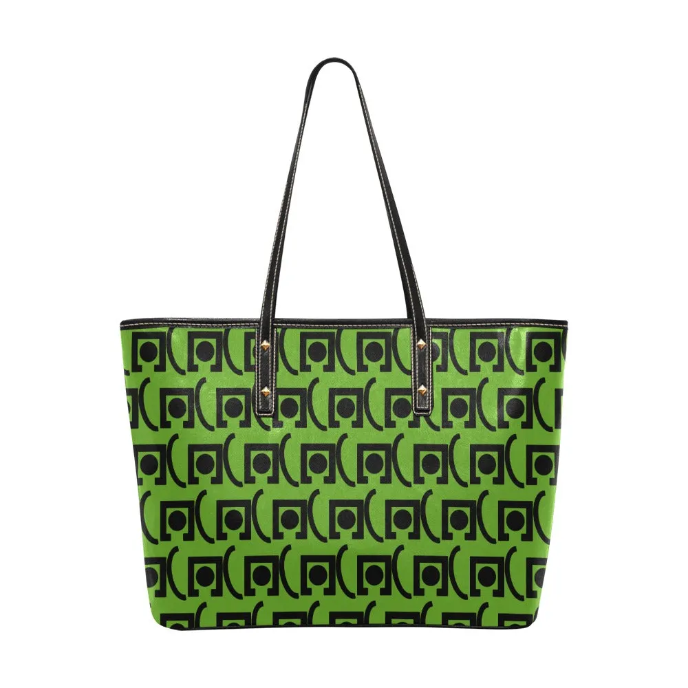 Origen Destination Signature Women's Rivet-strap Large Tote Bag