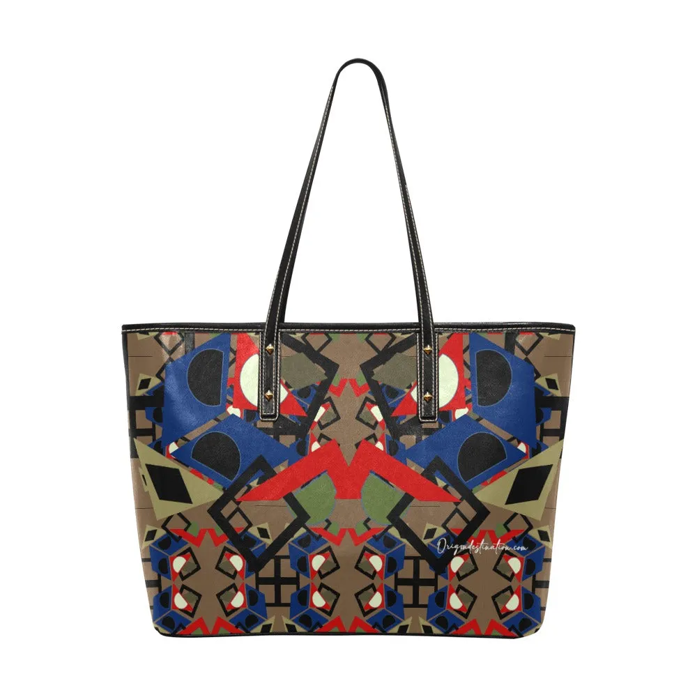 Origen Destination Women's Rivet-strap Large Tote Bag