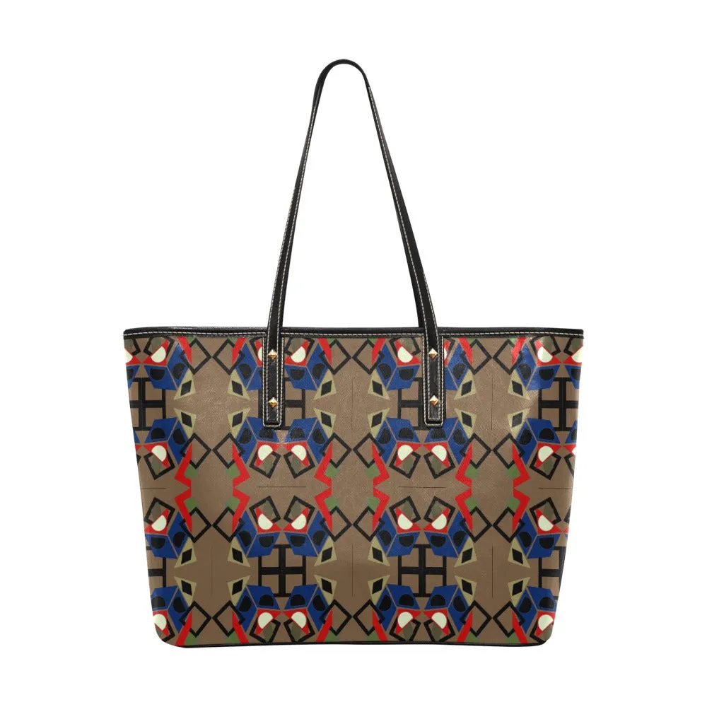 Origen Destination Women's Rivet-strap Large Tote Bag