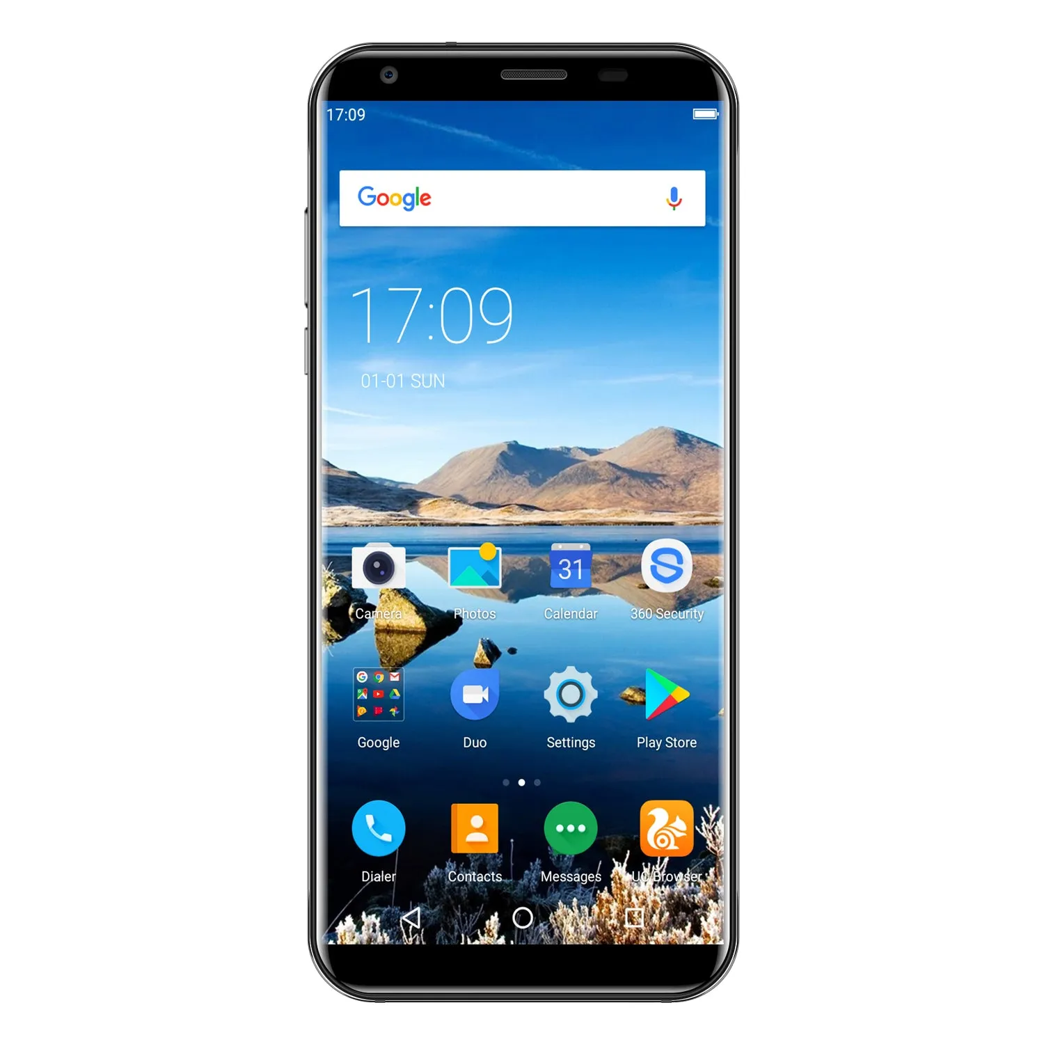 OUKITEL K5 Smart Phone - 5.7 Inch, Android 7.0, 2GB RAM, 16GB ROM, 4000mAh Battery, Blue