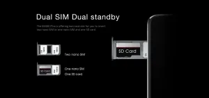 OUKITEL K6000 Plus 5.5 Inch MTK 6750T 4GB   64GB Black Smart Phone