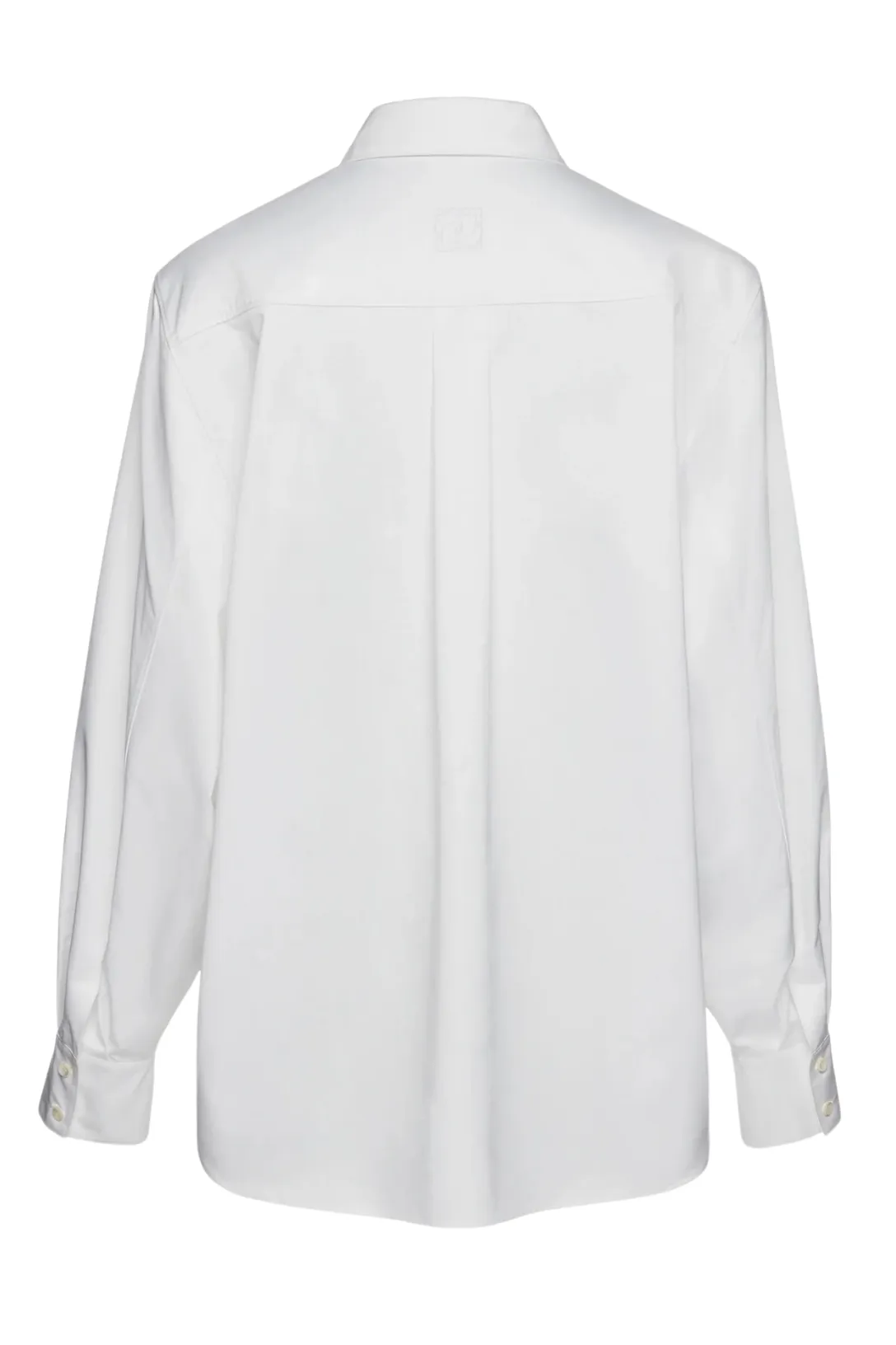 Oversized Cotton Shirt | White
