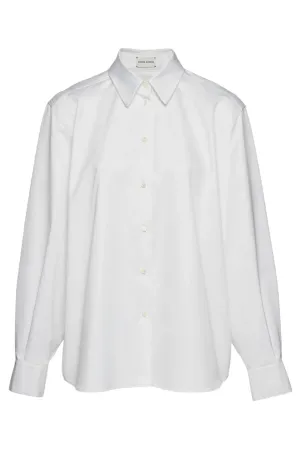 Oversized Cotton Shirt | White