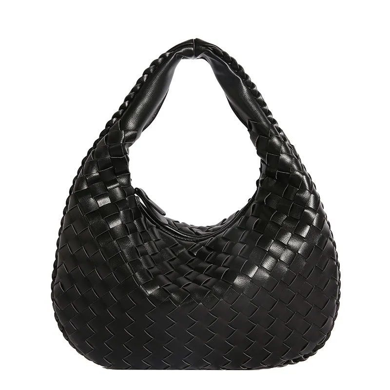 Paige Woven Handbag