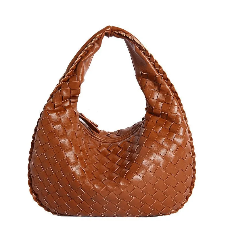 Paige Woven Handbag
