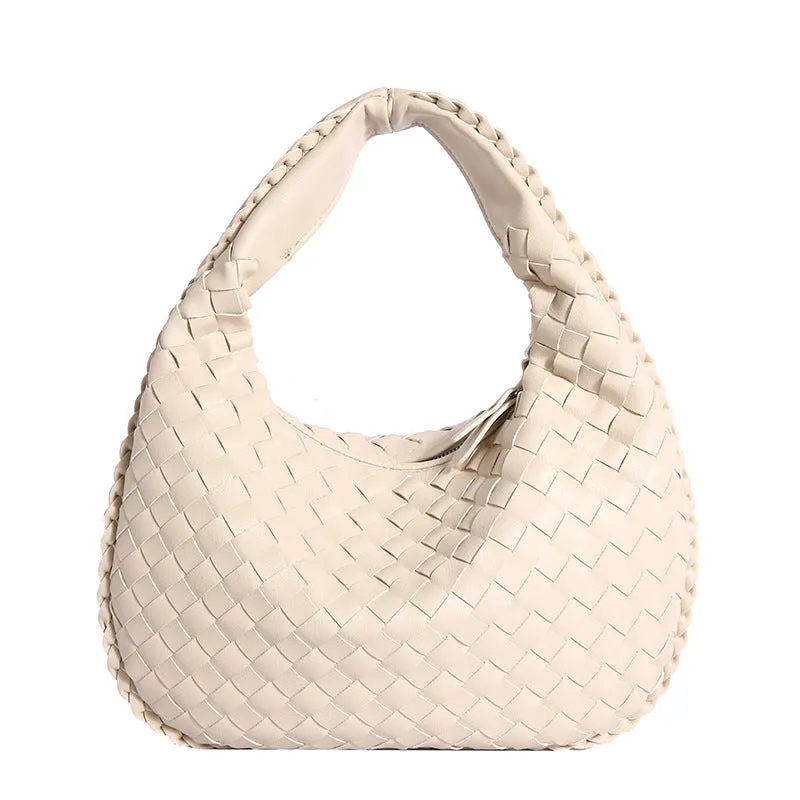 Paige Woven Handbag
