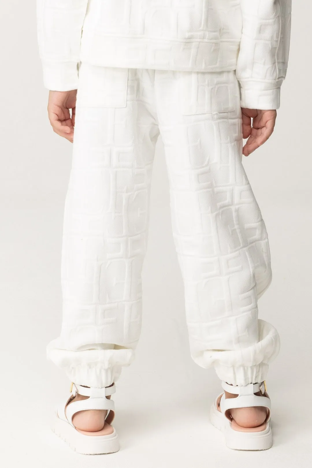 Pantaloni Embossed